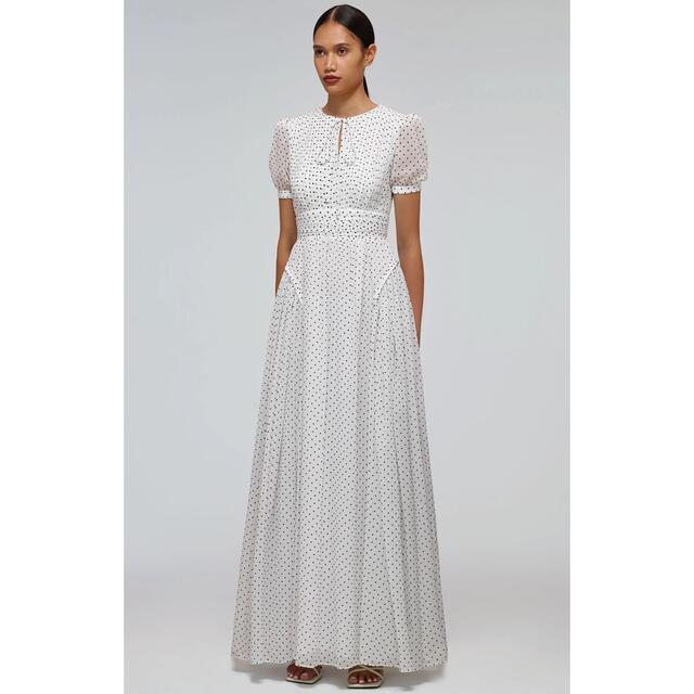 ❤️正規品Selfportrait22新作新品★ドットロングワンピース　ドレス