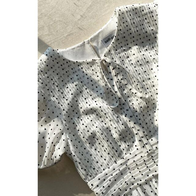 ❤️正規品Selfportrait22新作新品★ドットロングワンピース　ドレス