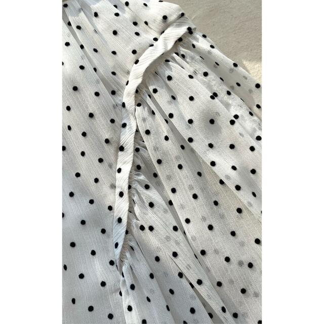 ❤️正規品Selfportrait22新作新品★ドットロングワンピース　ドレス