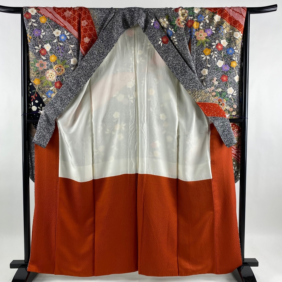 振袖 名品 身丈164cm 裄丈67.5cm 正絹