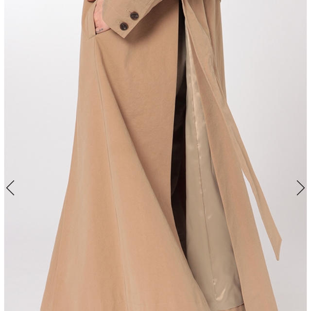 サイドスリットスプリングロングコート