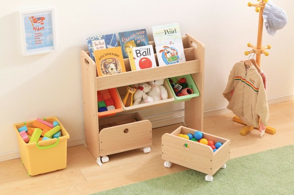 アイリスオーヤマ 収納・家具 キッズ・キャラ収納 収納カートトイハウスラック / 家具・インテリア 収納家具 ラック・シェルフ