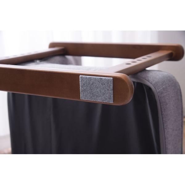 高座椅子 S グレー (品番:LSS-34GY)(L-2)荷姿3辺計176cm 東谷 D2307