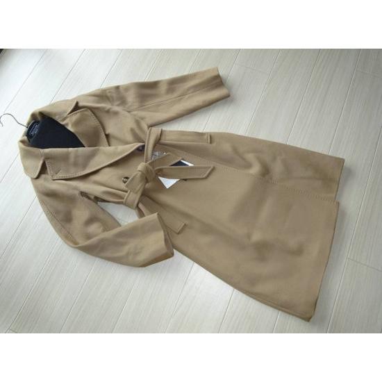 RESINA ダブルブレスト テーラードカラーコート キャメル MaxMara WEEKEND