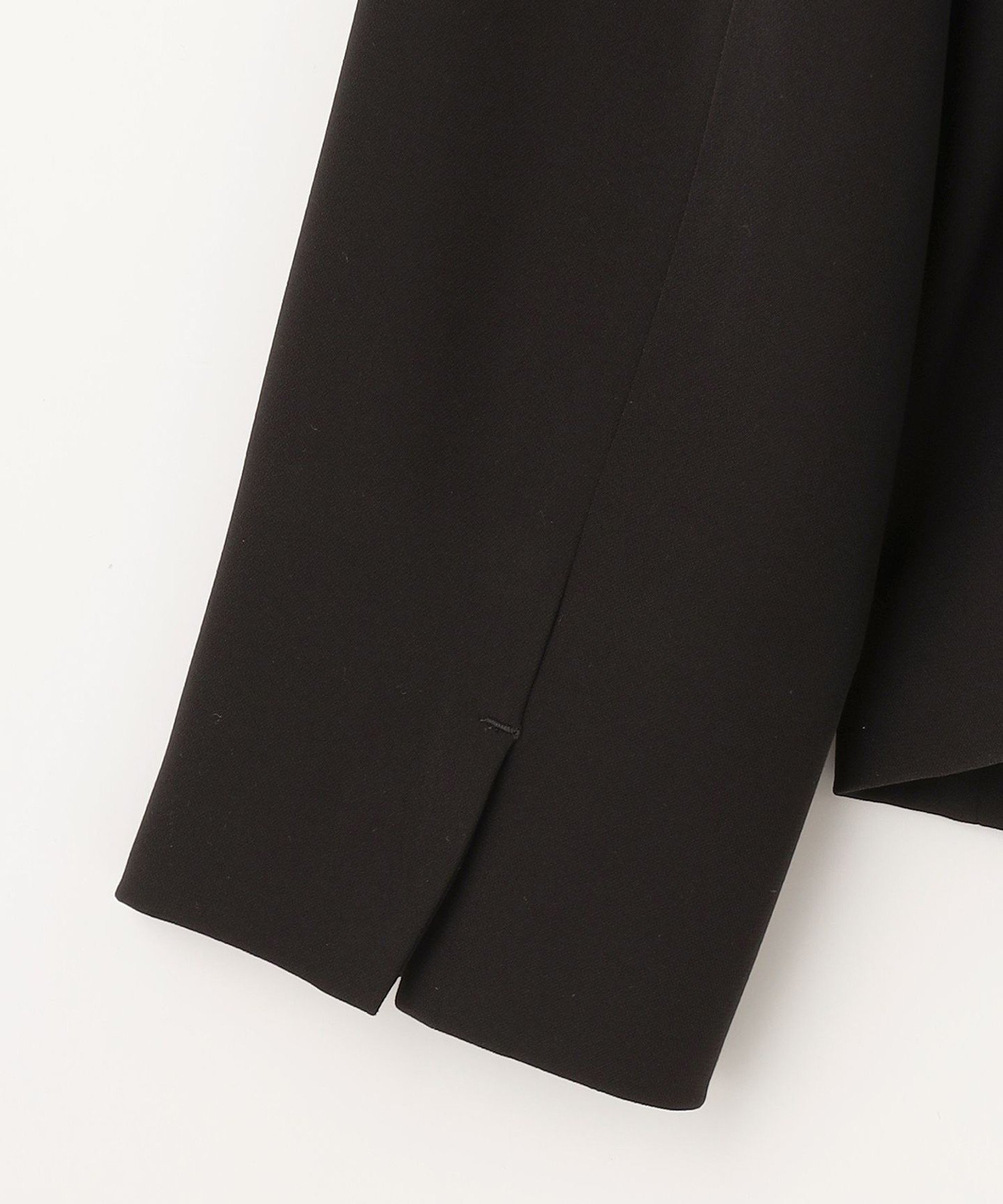 ダブルフェイススーティング ノーカラージャケット