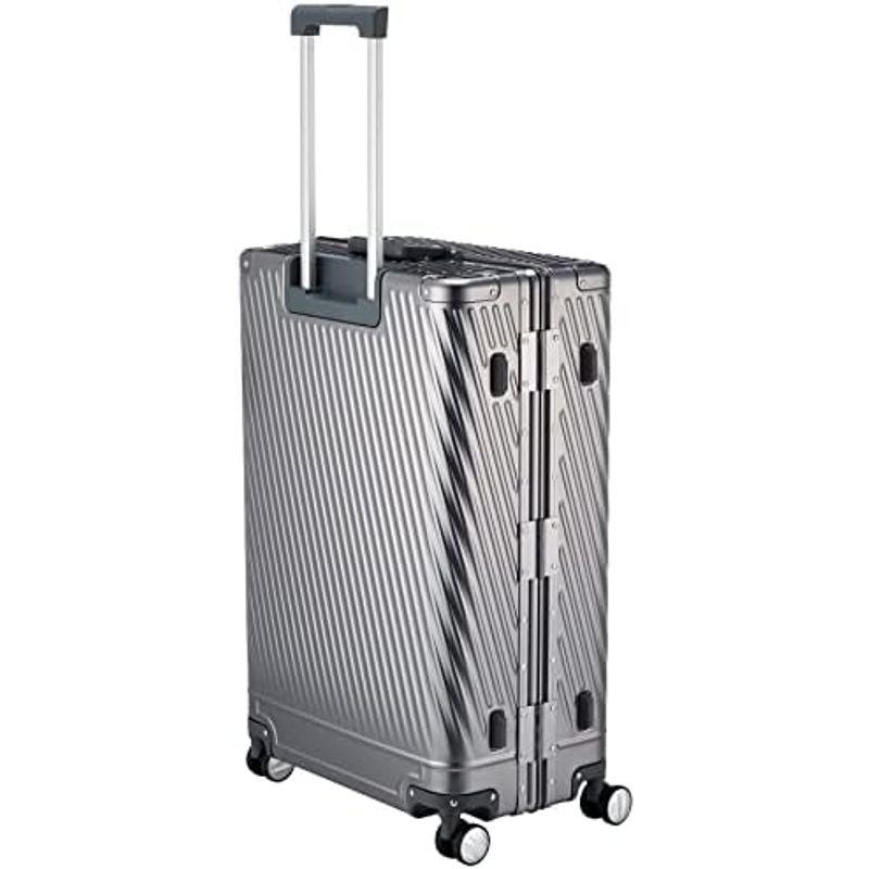 エース トーキョー スーツケース アルゴナム2-F 73L 5.6kg 5~7泊 双輪キャスター 66 cm シルバー