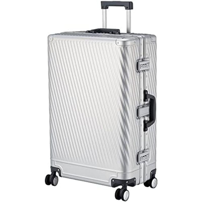 エース トーキョー スーツケース アルゴナム2-F 73L 5.6kg 5~7泊 双輪キャスター 66 cm シルバー