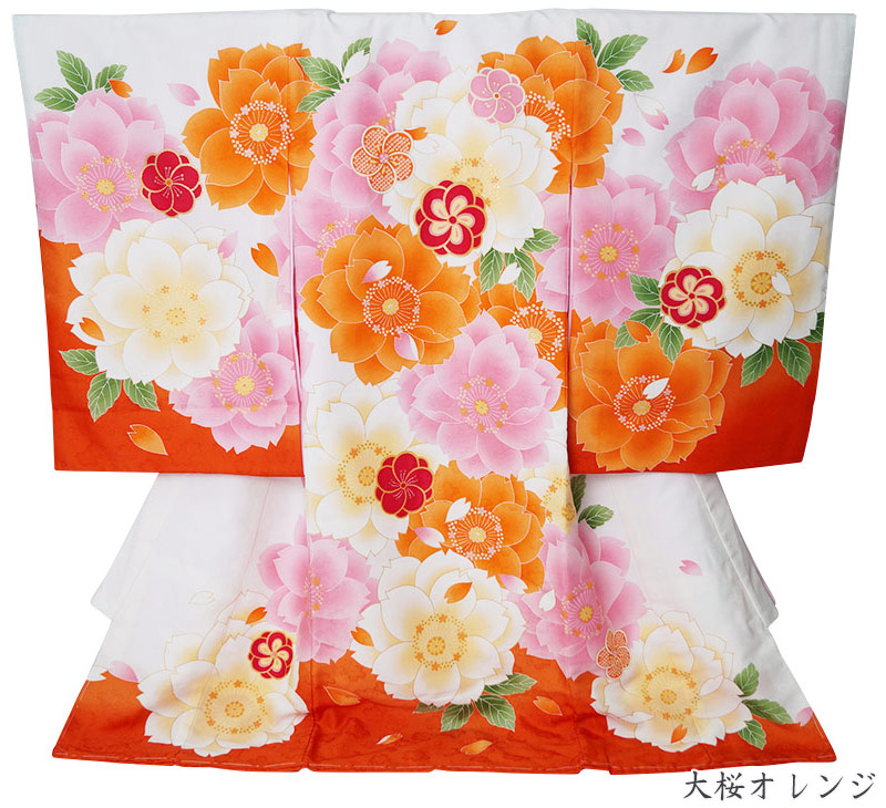 初着 のしめ お宮参り 産着 女の子 2093-3013 祝い着 祝着 女児 掛け着