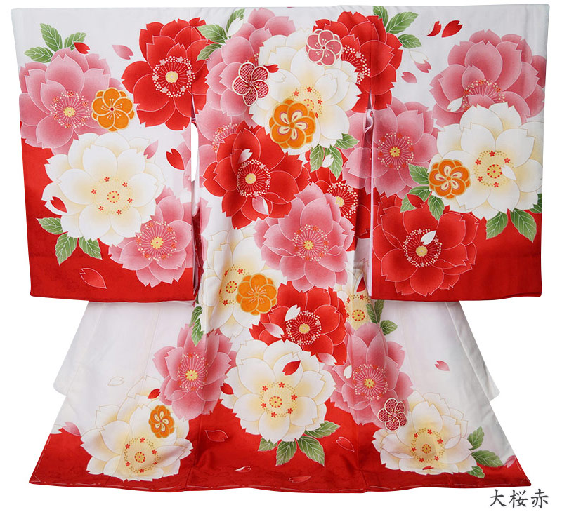 初着 のしめ お宮参り 産着 女の子 2093-3013 祝い着 祝着 女児 掛け着