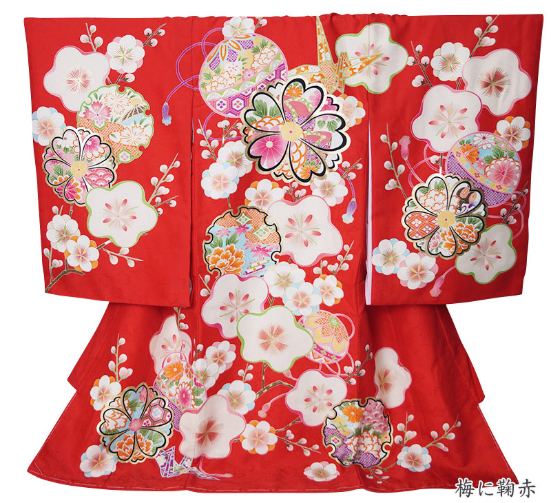 初着 のしめ お宮参り 産着 女の子 2093-3013 祝い着 祝着 女児 掛け着