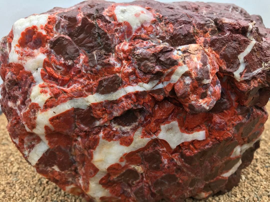 【水石】加茂七石『紅加茂石』