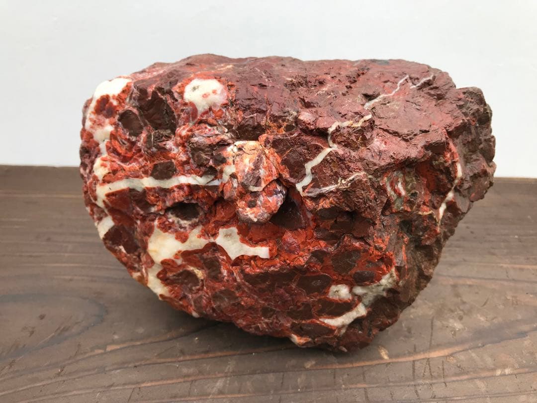 【水石】加茂七石『紅加茂石』