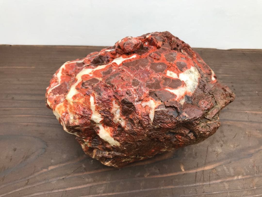 【水石】加茂七石『紅加茂石』