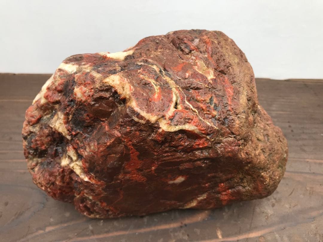 【水石】加茂七石『紅加茂石』