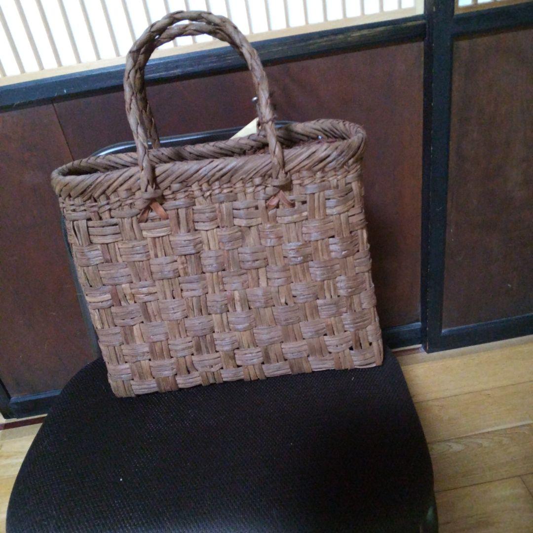 国産山葡萄手提げ 作家物さいす