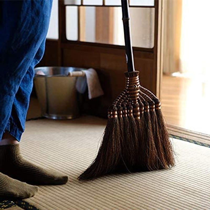 九玉長柄箒 (最高級鬼毛) 9玉長柄箒 - 山本勝之助商店 (やまもとかつのすけしょうてん) かねいち