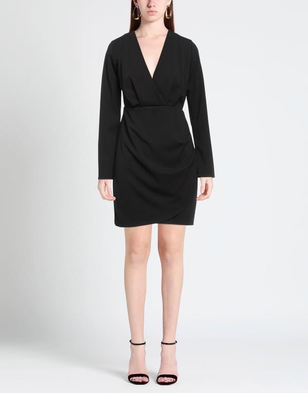 モーテル レディース ワンピース トップス Short dress Black