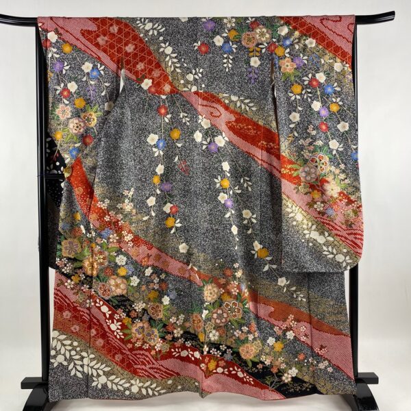 振袖 名品 身丈164cm 裄丈67.5cm 正絹