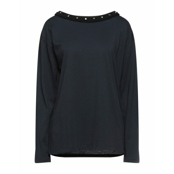 レディース Tシャツ トップス T-shirts Midnight blue