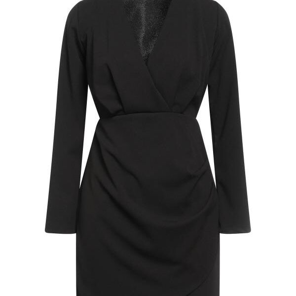 レディース ワンピース トップス Short dress Black