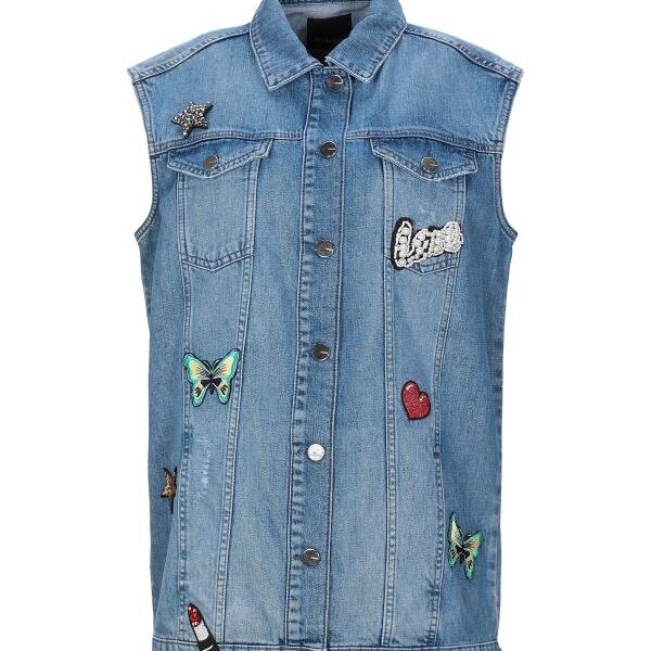 レディース ジャケット・ブルゾン デニムジャケット アウター Denim jacket Blue